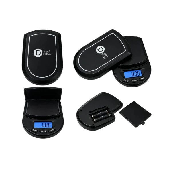 D-TEK DIGITAL SCALE 200G X 0.01G - BLACK - DT-A201-BLK