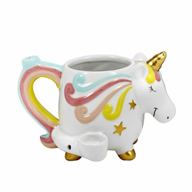 FASHIONCRAFT CERAMIC - Water Pipe UNICORN MUG - W/P - 88101