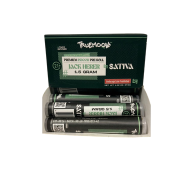 Truemoola Infused Happy Tube THCP Preroll 1.5G-Jack Herer Sativa