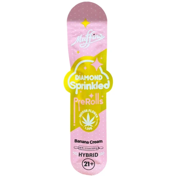 Muffins Diamond Sprinkled Prerolls  1 Count
