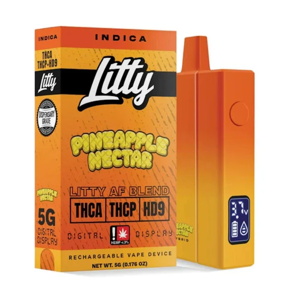 Litty Live Diamond THCA THCP HD9 Disposable Baja Blast