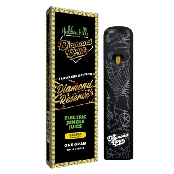 Hidden Hills Club x Diamond Boyz Diamond Reserve THC-ATHC-H Disposable - 1G Electric Jungle Juice