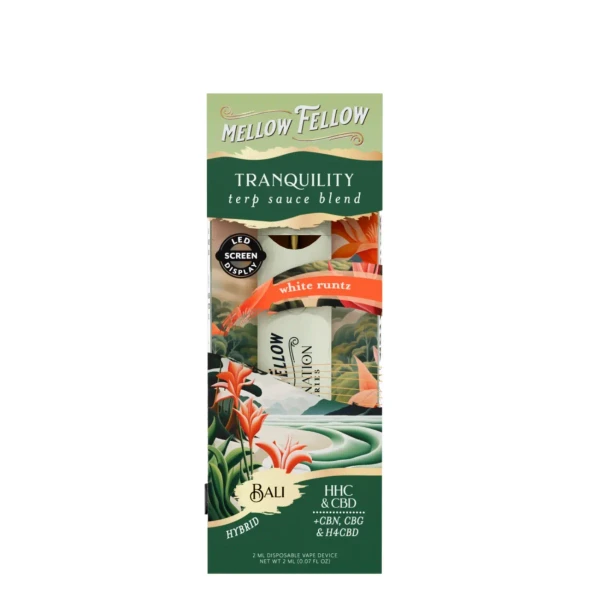 Mellow Fellow Trep Sauce Blend Disposable 2ML Bali - White Runtz