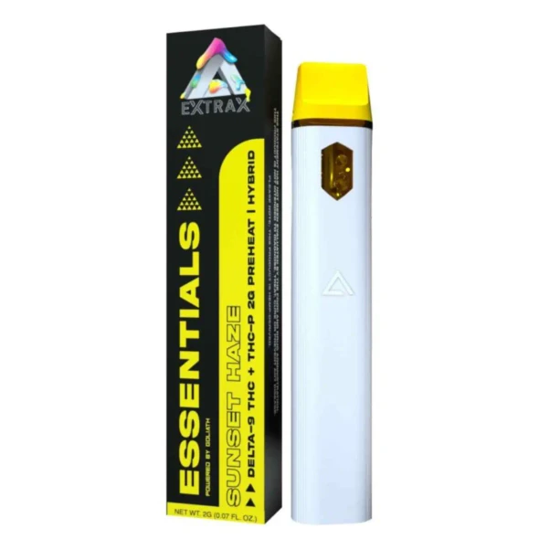 Delta Extrax Essentials Delta-9THC-P Disposable - 2G Sunset Haze