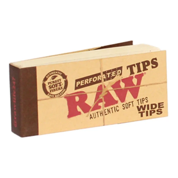 Raw Perforated Wide Tips 1PK-50CT