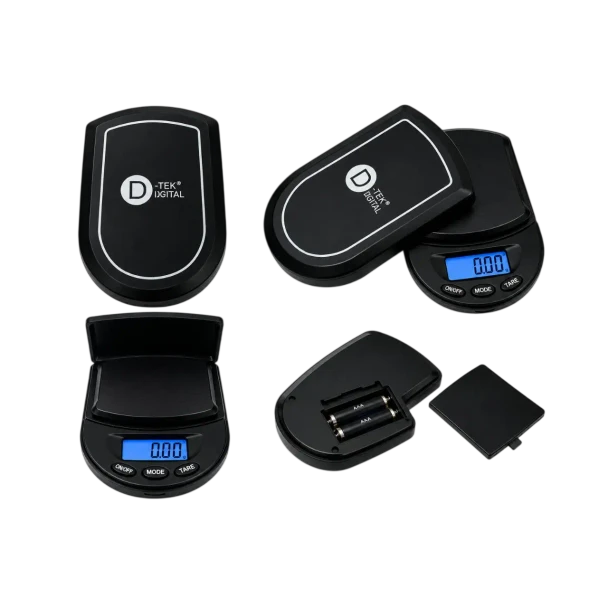 D-TEK DIGITAL SCALE 200G X 0.01G - BLACK - DT-A201-BLK