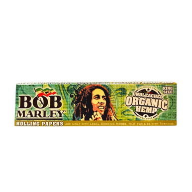 Bob Marley Rolling Papers Unbleached Organic Hemp 1PK-King Size