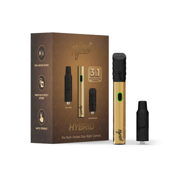 Hyrise Hybrid Vaporizer Kit-Gold Box
