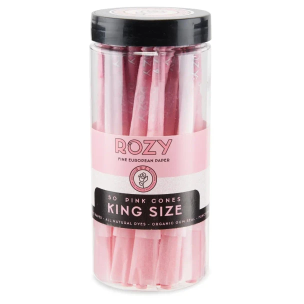Rozy Pink Cones 50ct Jar