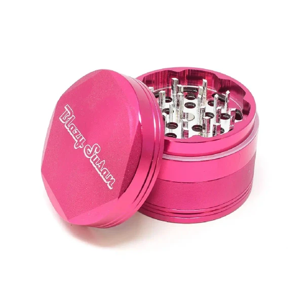 Blazy Susan 4 Piece Premium Grinder Hot Pink 1