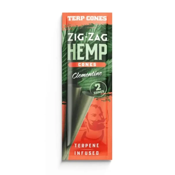 Zig Zag Terp Infused Hemp Cones 1PK-2CT Shortcake
