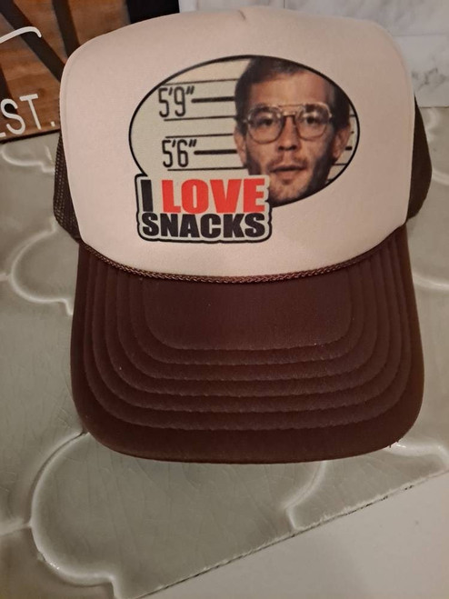 Jeffrey Dahmer I like Snacks Trucker Hat