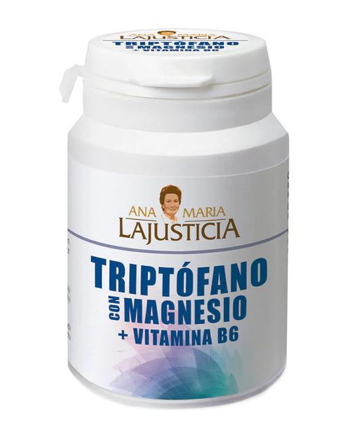 TRIPTOFANO CON MAGNESIO + VITAMINA B6 (60 comp.) LAJUSTICIA