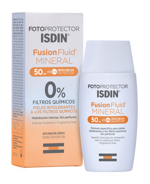 FOTOPROTECTOR ISDIN MINERAL FLUID 50+ 50
