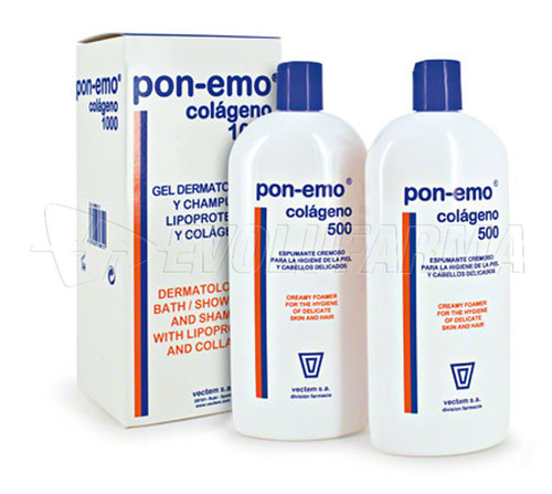 PON-EMO COLAGENO GEL/CHAMPU 2X500 ML.