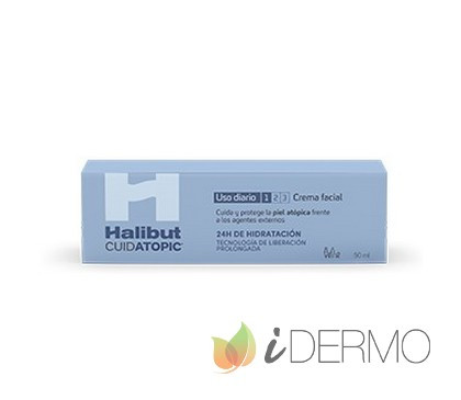 Halibut cuidatopic crema facial 50 mL