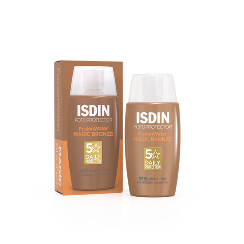 Isdin fotoprotector fusión water color bronze SPF50+ 50 mL