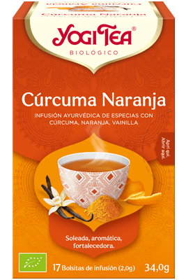 YOGI TEA CURCUMA NARANJA 17 BOLSITAS