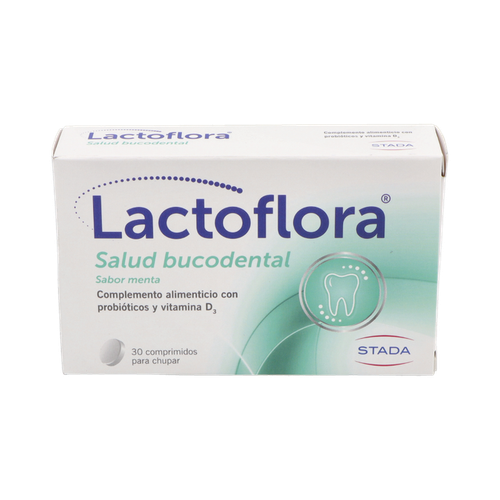 LACTOFLORA BUCODENTAL MENTA 30 C CHUPAR