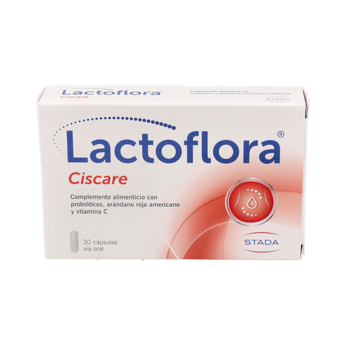 LACTOFLORA CISCARE 30 CAPSULAS