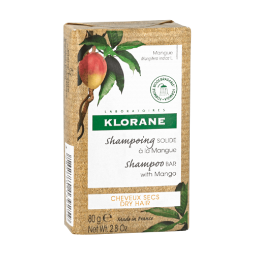 KLORANE CHAMPU SOLIDO  MANGO 80 GR