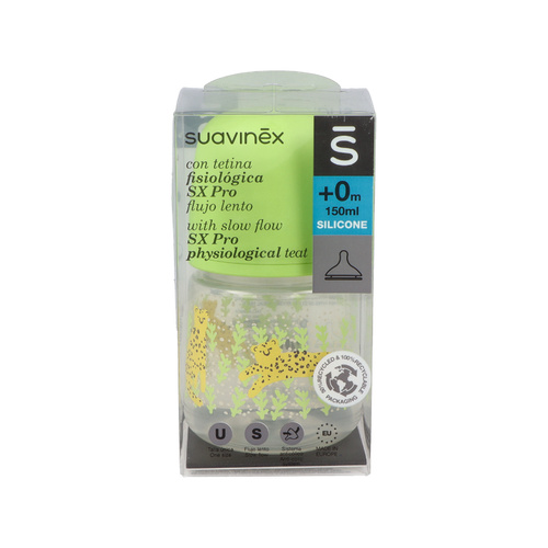 BIBERON SUAVINEX TETINA SILIC. T/S 150ML MODELO SURTIDO