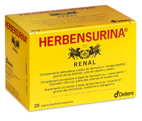 HERBENSURINA RENAL 20 FILTROS