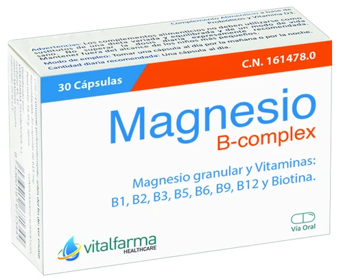 MAGNESIO B COMPLEX 30 CAP VITALFARMA