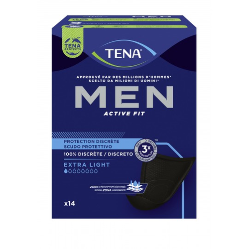 TENA MEN ESCUDO PROTECTOR 14 UND.