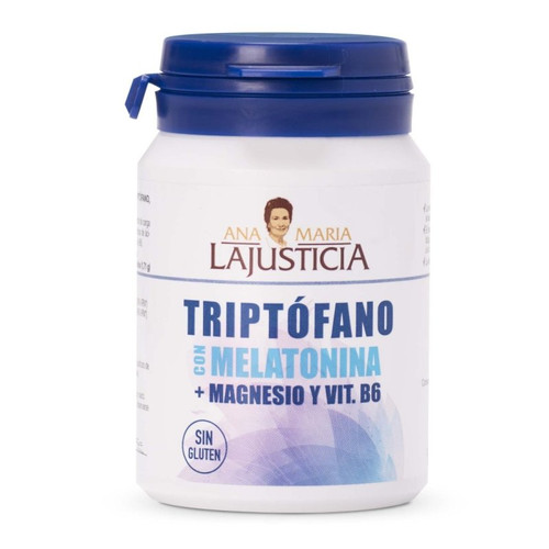TRIPTOFANO CON MELATONINA + MG. Y VIT.B6 (60 comp.) LAJUSTICIA