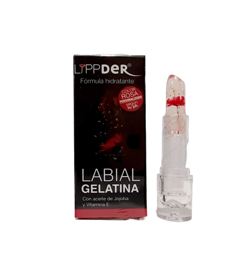 LIPPDER LABIAL GELATINA 1 ENVASE 3,5 g COLOR ROJO