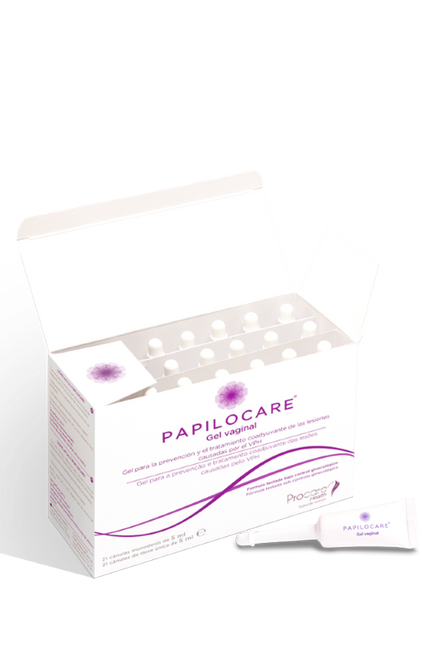PAPILOCARE GEL VAGINAL 21 CANULAS X 5ML 