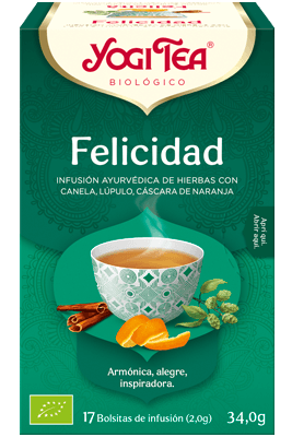 YOGI TEA FELICIDAD 17 BOLSITAS