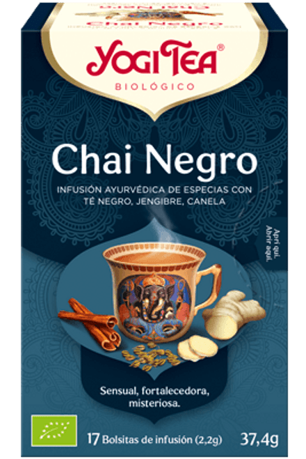 YOGI TEA CHAI NEGRO 17 BOLSITAS