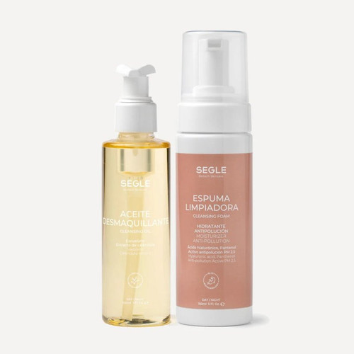 SEGLE PACK DOBLE LIMPIEZA ESPUMA + ACEITE