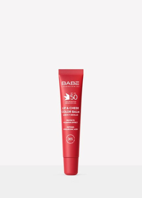 BABE LIP CHEEK SPF50 COLOR BALM RED 20M 