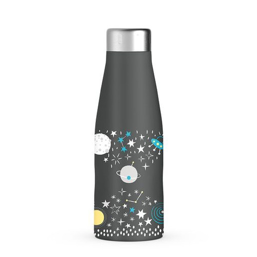 SUAVINEX ACERO INOX 500ML SPACE NEGRO