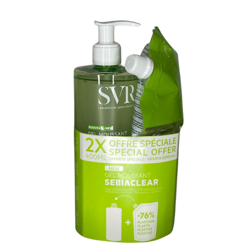 SEBIACLEAR GEL MOUSSANT SVR 1 TUBO 400 ml REFILL