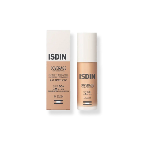 ISDIN FOTOPROTECTOR COVERAGE SPF 50+ COLOR 4.0 GOLDEN