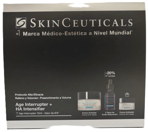 SKINCEUTICALS COFRE AGE INTERRUPTER + HA INTENSIFIER (AGE INTERRUPTER 15ML REGALO)