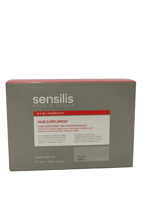  HAIR SUPPLEMENT HAIR LONGEVITY SENSILIS 30 SOBRES