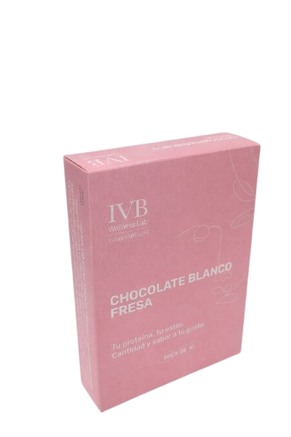 IVB AROMA PROTEINA SABOR CHOCOLATE BLANCO FRESA