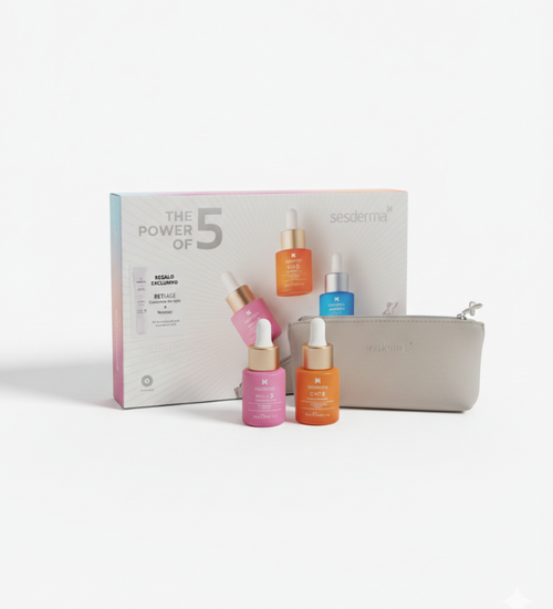 SESDERMA THE POWER OF 5 - NECESER MINITALLAS C-VIT 5, RETIAGE 5, HYAL 5
