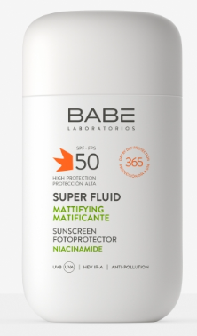 BABE SUPER FLUID FOTOPROTECTOR MATIFICANTE SPF 50  1 ENVASE 50 ML