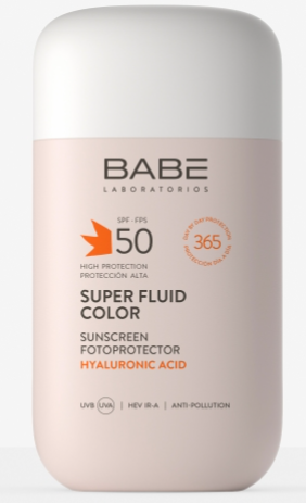 BABE FP FLUID C/COLOR SPF50 FACIAL 50ML 