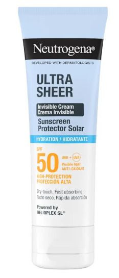 NEUTROGENA ULTRA SHEER CREM A INVISIBLE SPF50                