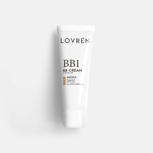 LOVREN BB1 BB CREAM 7 EFECTOS TONO MEDIO SPF15 25 ML.