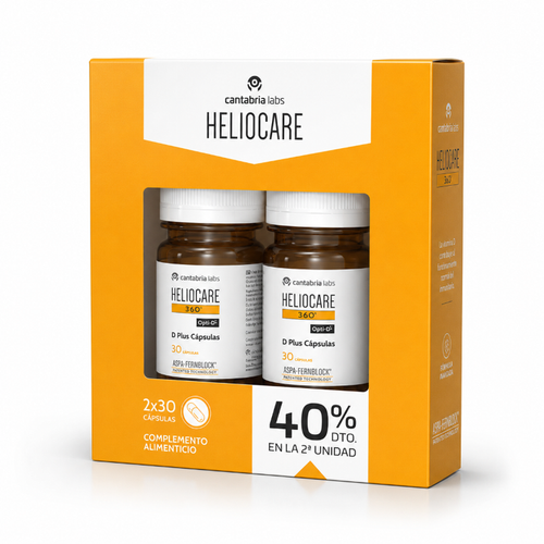 PACK HELIOCARE 360 D PLUS 2X30 CAPS