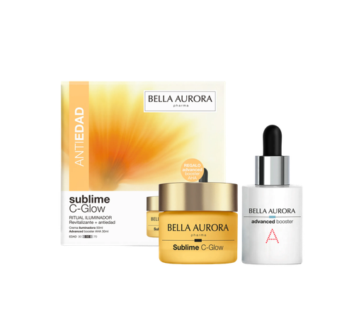 BELLA AURORA PACK SUBLIME C-GLOW ILUMINADOR REVITALIZ