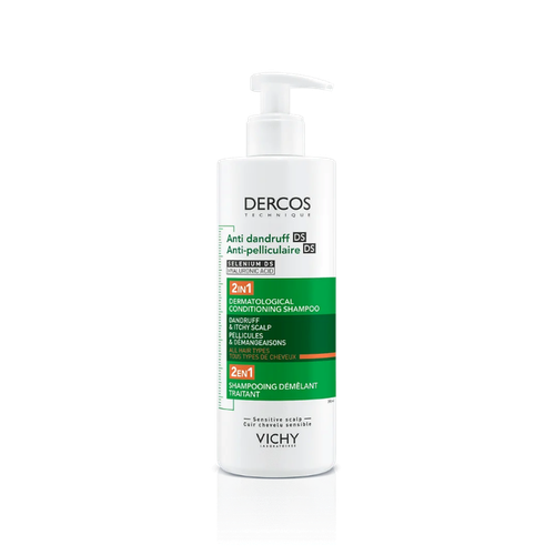 DERCOS CHAMPU ANTICASPA 2 EN 1  390 ML